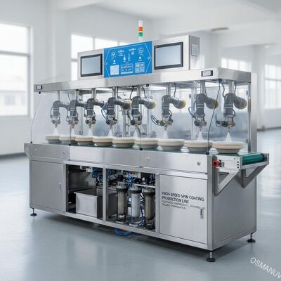High-Speed Spin Coating Production Line for Pulp Mold Waterproofing, Oilproofing,Stickproofing | Tailored Configuration