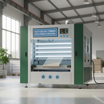Machine de durcissement UV LED ECO pour la finition durable des matériaux de construction