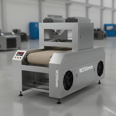 Système de ventilation de traitement UV de machine de bande de conveyeur de 6.8KW W550mm