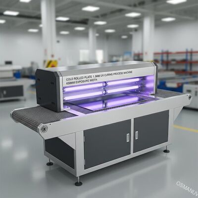 Laminé à froid plaquez la largeur de processus de traitement UV d'exposition de la machine 650mm de 1.5mm
