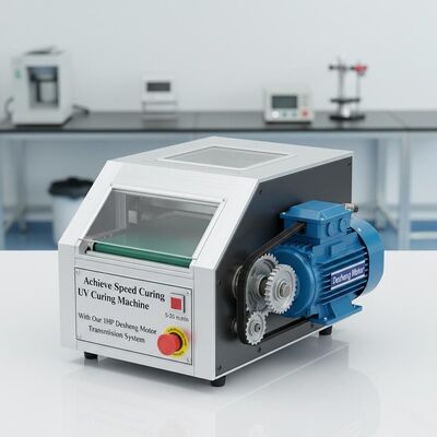Réalisez la vitesse de durcissement de la machine de durcissement UV avec notre système de transmission de moteur Desheng 1HP 5-20m / min Vitesse