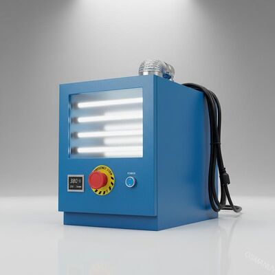 commutateurs de traitement bleus de secours de système de la lumière UV 55KW de 380V 50HZ