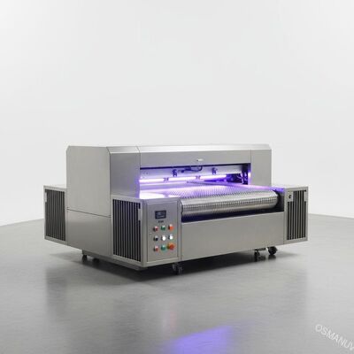 Plancher UV épais de 18KW 1.5mm traitant la machine avec du téflon Mesh Belt