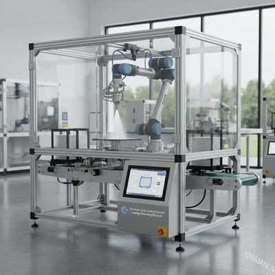 Procédé de protection ultrasonique de jet/chargement déchargeant la machine