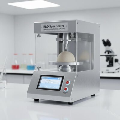 R&D Spin Coater pour le revêtement interne de pâte moulée.