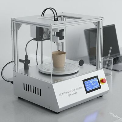 Machine d'enduction par centrifugation personnalisable de haute précision pour l'enduction interne du moulage de pâte à papier - Ligne de production à petite échelle de laboratoire