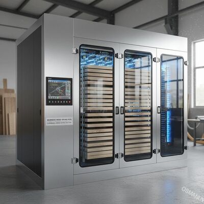 Cuisinier à micro-ondes pour le séchage du bois pour les panneaux et les panneaux de meubles - Solution de séchage du bois sur mesure