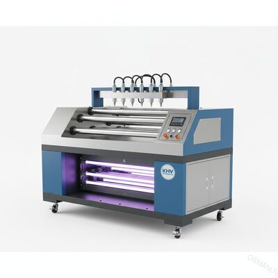 Machine de revêtement UV de jet de rouleau pour l'incidence plate en bois 620Mm KHV de panneau de PVC