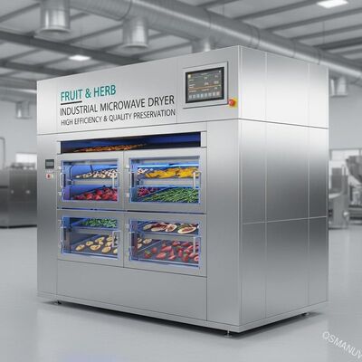 La machine à secrer les fruits et les herbes au micro-ondes est très efficace et préserve la qualité.