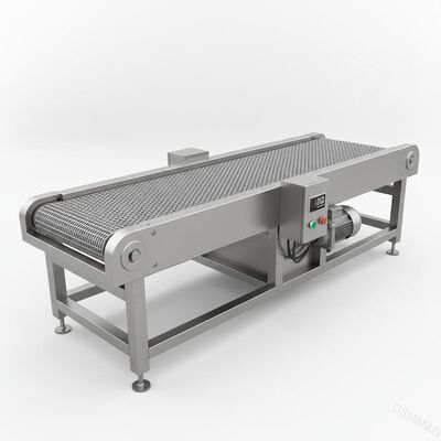 Machine/Mesh Belt Conveyor de W1320mm 1m/Min Stainless Steel Conveyor Belt