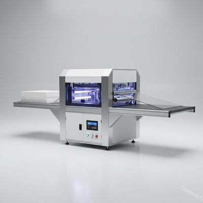 Machine de stratification UV de LED pour panneau acrylique/en plastique de silicate de calcium