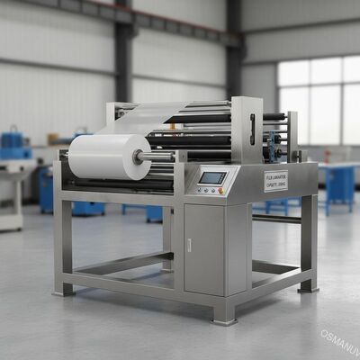 Machine de laminage de film de 1600 mm de large avec une capacité d'acier inoxydable de 3000 kg
