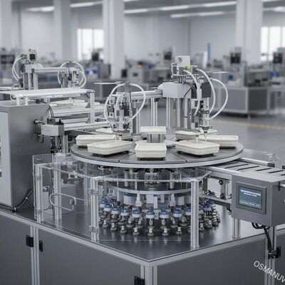 Ligne de production de revêtement de spin moulé à la pâte à base tournante à adsorption sous vide