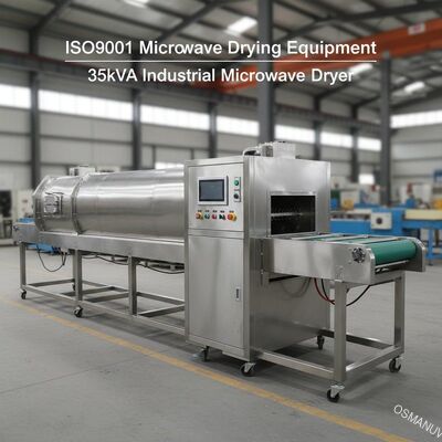 ISO9001 Équipement de séchage au micro-ondes 35kVA Sécheuse à micro-ondes industrielle