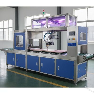 Ligne intégrée pistolet de pulvérisation UV de la machine de revêtement 1500mm 380VAC de conseil