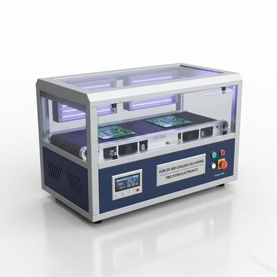 Machine de traitement UV de refroidissement à air forcé 380V pour les produits électroniques de précision