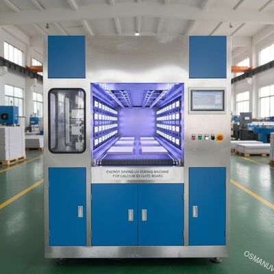 Machine de traitement UV économiseuse d'énergie pour le panneau de silicate de calcium