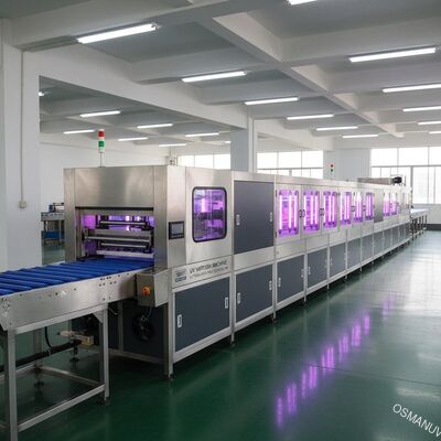 Ligne de revêtement UV de rayons ultraviolets de machine de vernis ISO9001 L10000mm