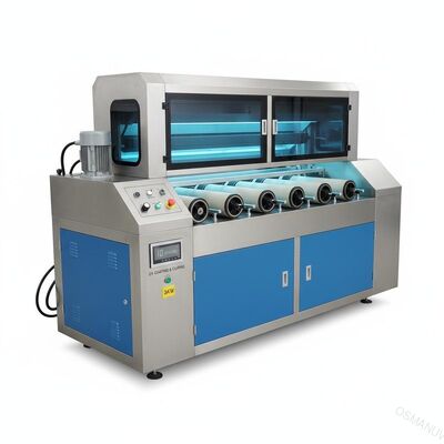 10m Min Uv Roller Coating Machine, revêtement 3KW et machine UV de traitement