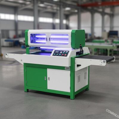 25KW 50HZ Durable deux lampes UV Machine de traitement de la lumière vert et blanc