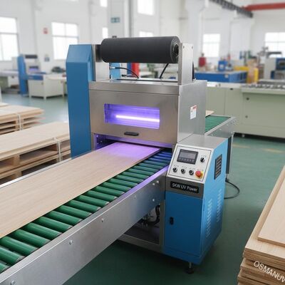Machine de revêtement simple UV du petit pain 5KW 5 - 20m/min pour le bois