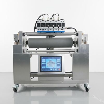 Équipement de revêtement de rouleau de contrôle de PLC avec la tête de revêtement multifonctionnelle