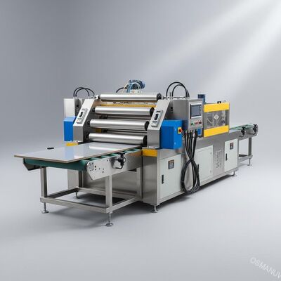 Équipement de revêtement de rouleau de la puissance 8KW pour le panneau de stratification de plancher de PVC