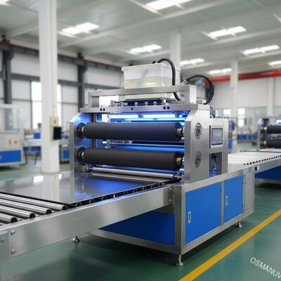 plaque d'acier de la machine 20cm de 20m/Min Painting Uv Roller Coating