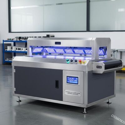 Machine de durcissement UV à LED personnalisable à 10 m/min pour différentes applications