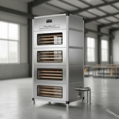 Cuisinier de séchage vertical à gaz naturel Max 80 degrés 2500 mm pour plaque