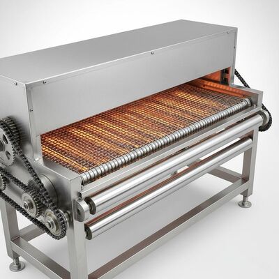 système de transmission infrarouge d'acier inoxydable de machine de séchage de 920mm