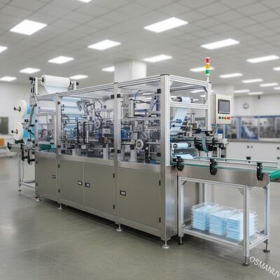 Masque protecteur chirurgical d'ISO9001 20KW faisant la chaîne de production de machine/masque chirurgical