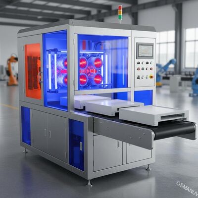 machine de revêtement UV du capteur 4.2kw photoélectrique infrarouge pour l'industrie d'appareil ménager