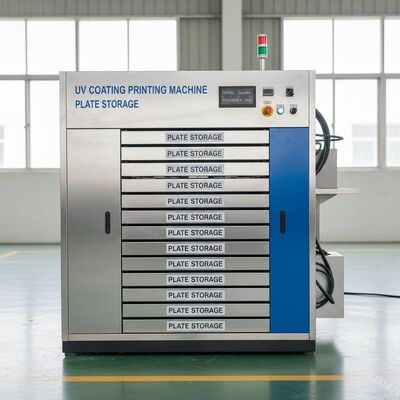Machine de revêtement UV 50HZ 2m/Min Speed de stockage de plat de machine d'impression de 10 feuilles
