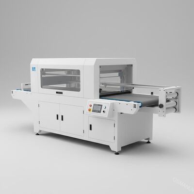 Dispositif d'enduction UV manuel pour l'impression de Digital, ligne blanche 800mm de prérevêtement en continu