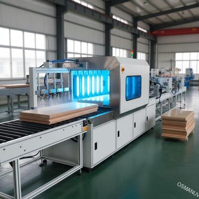 Chaîne de production de peinture de jet machine de revêtement UV pour le conseil de l'épaisseur 150mm