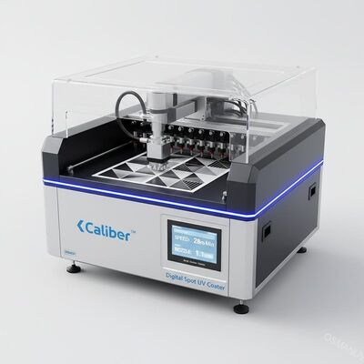 Dispositif d'enduction UV 28m/Min ISO9001 1.1mm de tache de Digital de calibre de pistolet de pulvérisation
