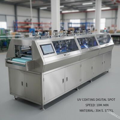Acier inoxydable de la tache 10meters/Min 304 UV de Digital de machine de revêtement