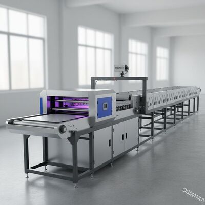ligne sèche de fois de 30m machine de revêtement UV avec l'oeil électrique d'OMRON