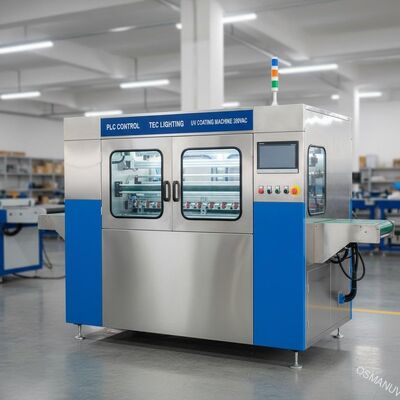 Machine de revêtement UV de allumage technique de contrôle de PLC 380VAC