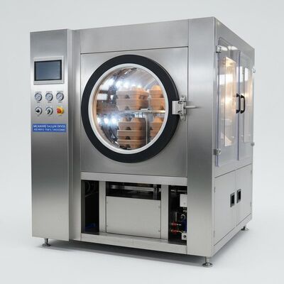 Dessiccateur industriel de vide de micro-onde pour le carton de plateau de papier de boîte à lunch
