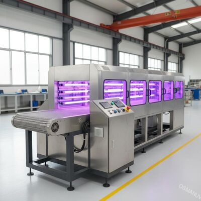 Machine d'irradiation UV à ceinture maillée 1 - 10 m/min