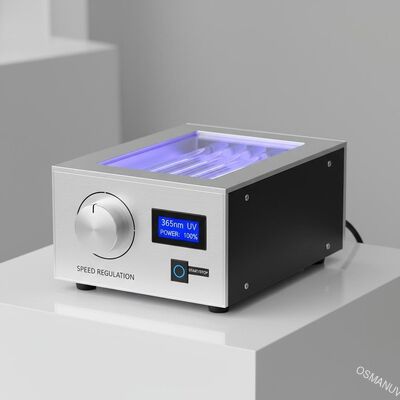 Machine réglementaire de l'irradiation uv 365nm de vitesse de Stepless