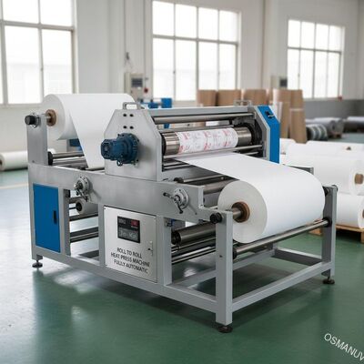 Petit pain pour rouler la machine 50HZ complètement automatique 3m/Min Rotary de presse de la chaleur