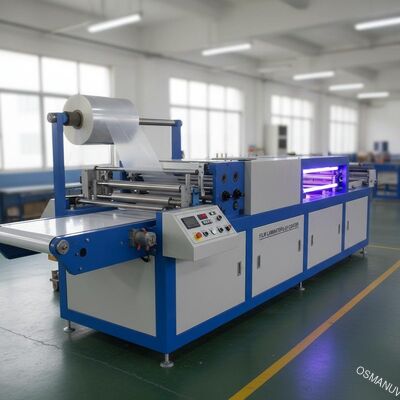 machine de stratification de film de 2m, équipement de revêtement UV de gauche à droite