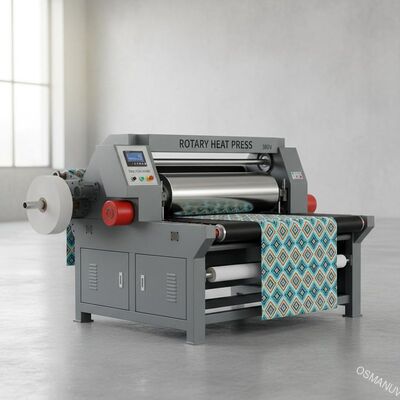 machine rotatoire de transfert de chaleur de 3m/Min 380V/sublimation rotatoire de presse de la chaleur