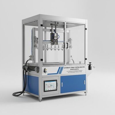 Machine automatique de revêtement par pulvérisation pour le bois et le métal