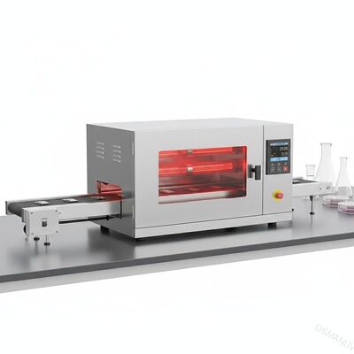 Four de séchage IR programmable compact avec convoyeur pour tests R&D continus