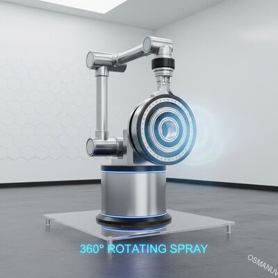 Machine de revêtement par pulvérisation à haute performance à longue durée de vie à 360 degrés