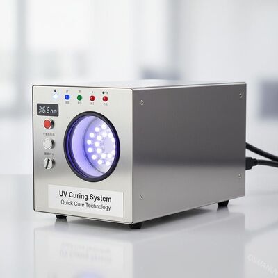 Machine de durcissement UV en acier inoxydable 365nm Panneau de contrôle du système de lampe UV pour durcissement rapide
